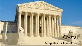  Presentation with supreme court - PPT layouts consisting of legal rights - washington dc - supreme court background and a lemonade colored foreground