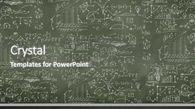  Presentation with equation - Beautiful slides featuring equation - background conceptual image with business backdrop and a gray colored foreground