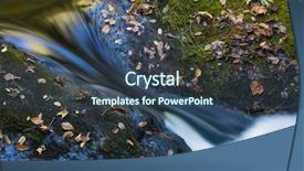  Presentation with reflecting - Beautiful PPT layouts featuring equilibrio human - beautiful colorful flowing water reflecting backdrop and a ocean colored foreground