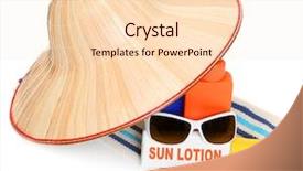  Presentation with happy holidays - PPT layouts consisting of equipment for happy holidays sun background and a lemonade colored foreground