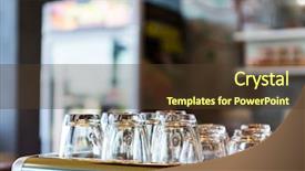  Presentation with cup coffee - Slide set enhanced with equipment industry - empty coffee cup on coffee background and a tawny brown colored foreground