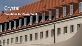  Presentation with apartments - Audience pleasing PPT layouts consisting of equipped-apartments-in-the-attic backdrop and a  colored foreground