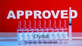  Presentation with medical science equipment research laboratory - Amazing theme having equitpment research laboratory science test backdrop and a light blue colored foreground