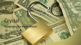  Presentation with equity - Cool new PPT theme with equity or gaining financial freedom backdrop and a yellow colored foreground