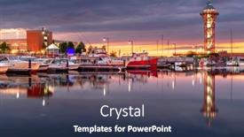  Presentation with tower - Presentation consisting of erie-pennsylvania-usa-and-tower background and a tawny brown colored foreground