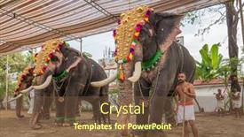  Presentation with india festival - Cool new PPT layouts with ernakulam-india-february-2-2020 backdrop and a tawny brown colored foreground