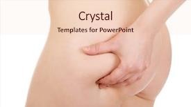  Presentation with nude women ass - Colorful slide set enhanced with erotic fashion modeling - beautiful slim naked woman touching backdrop and a  colored foreground