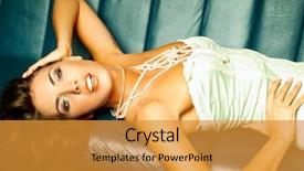  Presentation with sexy - Amazing slide set having erotic fashion modeling - sexy lingerie female model backdrop and a  colored foreground