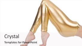  Presentation with white and black woman climbing ladders - Amazing slide set having erotic fashion modeling - woman legs with stockings backdrop and a  colored foreground