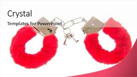  Presentation with sex - Theme featuring erotic sex toy as red background and a white colored foreground