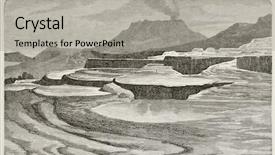  Presentation with pink white - Presentation theme enhanced with eruption in 1886 new zeland background and a light gray colored foreground