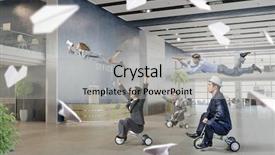  Presentation with grown - PPT theme consisting of escape - tired to be grown ups background and a light gray colored foreground