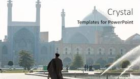  Presentation with mosque iran - Audience pleasing presentation consisting of esfahan-iran-december-13-2015 backdrop and a white colored foreground