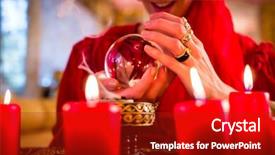  Presentation with esoteric - Cool new presentation with fortuneteller or esoteric oracle sees backdrop and a crimson colored foreground