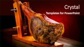  Presentation with spanish colonization in the philippines - PPT layouts featuring espagnol - jamon jamon serrano traditional spanish background and a wine colored foreground