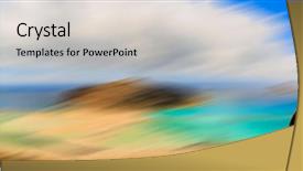  Presentation with mountain bike - Beautiful slide deck featuring esports - mountain biker riding on e backdrop and a light gray colored foreground