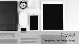  Presentation with fashion - Slide deck featuring essentials fashion man objects background and a light gray colored foreground