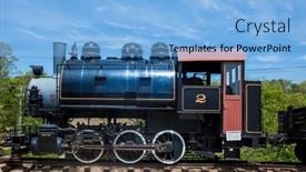  Presentation with steam train - 