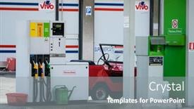  Presentation with petrol station - 