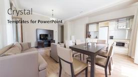  Presentation with apartments - Amazing presentation design having estosadok-russia-august-1-2014 backdrop and a light gray colored foreground