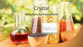  Presentation with bio ethanol - Presentation theme featuring deir el bahri luxor egypt background and a coral colored foreground.