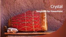  Presentation with ethiopia - Amazing slides having ethiopian culture - drum in lalibela ethiopia backdrop and a red colored foreground