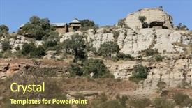  Presentation with ethiopia - Presentation having ethiopian culture - yohannes meaquddi church in tigray background and a tawny brown colored foreground
