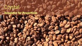  Presentation with ethiopia - Slides enhanced with ethiopian-dried-and-peel background and a tawny brown colored foreground