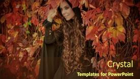  Presentation with black culture - Slide set having ethnic-culture-a-shaman-woman background and a tawny brown colored foreground