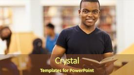  Presentation with american university - Beautiful slide deck featuring hidden geometry series arrangement backdrop and a wine colored foreground