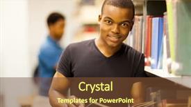  Presentation with college student money - PPT theme consisting of human tangents series background design background and a dark gray colored foreground