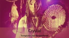  Presentation with indian history - Presentation having ethnicity and history art project background and a red colored foreground