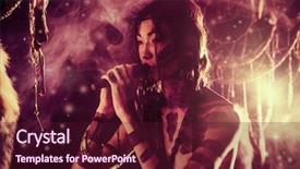  Presentation with art history - PPT theme featuring ethnicity and history art project background and a wine colored foreground