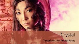  Presentation with indian history - Colorful PPT layouts enhanced with ethnicity and history art project backdrop and a red colored foreground