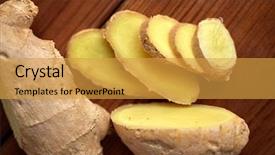  Presentation with food science - PPT layouts with ethno science culinary diet eco background and a  colored foreground