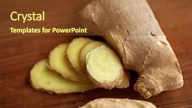  Presentation with food science - Slides having ethno science culinary diet eco background and a  colored foreground