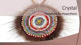  Presentation with believed - Amazing presentation design having ethos - khanty talisman which is believed backdrop and a mint green colored foreground