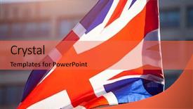  Presentation with brexit - Amazing presentation design having eu - brexit concept - uk economy backdrop and a red colored foreground