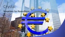  Presentation with monetary policy - Audience pleasing PPT layouts consisting of euro-sign-february-12-euro backdrop and a light blue colored foreground