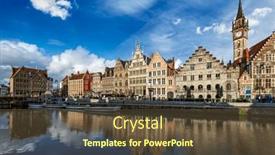  Presentation with belgium - Slide deck enhanced with europe-belgium-medieval-town-travel and a tawny brown colored foreground