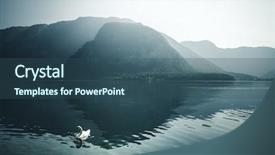  Presentation with earth day - Cool new theme with europe best place on earth backdrop and a ocean colored foreground