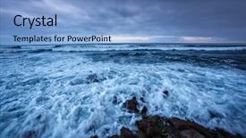  Presentation with mediterranean - Colorful slides enhanced with europe mediterranean and tyrrhenian sea backdrop and a teal colored foreground