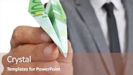  Presentation with paper boat children play - Amazing theme having euroepan comission - businessman with a paper plane backdrop and a coral colored foreground