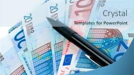  Presentation with european currency - 