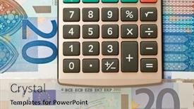  Presentation with european currency - 