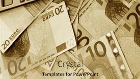  Presentation with european currency - 