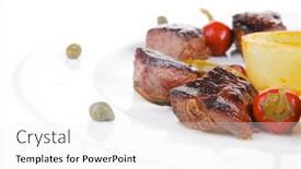  Presentation with sauces - Beautiful theme featuring blood donor at donation blood backdrop and a light gray colored foreground