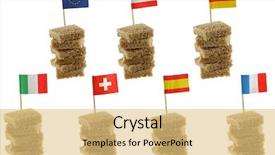  Presentation with european union - Presentation theme consisting of european union austria germany background and a yellow colored foreground