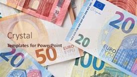  Presentation with european union - Slide deck consisting of european-union-banknotes-stacked background and a lemonade colored foreground