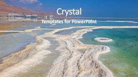  Presentation with october - Slide set enhanced with evaporated salt in the dead background and a teal colored foreground